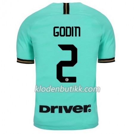 Inter Milan GODIN 2 Borte Fotballdrakt 2019-2020 Kortermet